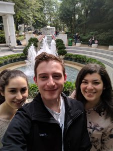 One of the many water features of the day…