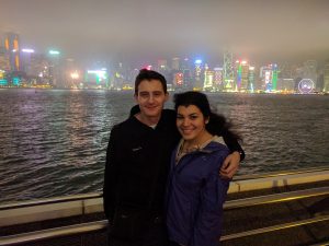 Hilz and I on the waterfront