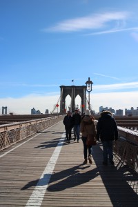 From the start of the walkway….