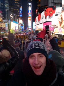 For those complaining of the lack so far of selfies… here’s one for you!