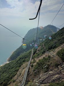 The view was incredible - Like something out of Roller Coaster Tycoon!